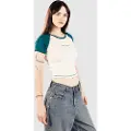 Blue Tomato Baby Raglan T-skjorte hvit