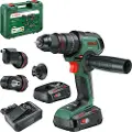 Bosch Slagboremaskin Adv Impact 18V-80 2X2,5Ah M/Tilb