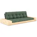 Karup DesignBase Sovesofa m. 2 sidebokser Tre-seterGrønnSovesofaerFra Homeroom