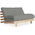 Karup DesignSovesofa Roots 140 Rå BaseGråSovesofaerFra Homeroom