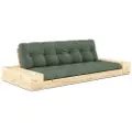 Karup DesignBase Sovesofa m. 2 sidebokser Tre-seterGrønnSovesofaerFra Homeroom