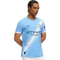 Puma Manchester City 25/26 Authentic Home Jersey Men, Sport, Light Blue/White, L