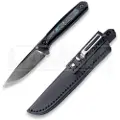 RealSteel Dex Apex, Black G-10 & Blue Carbon Fiber, DLC