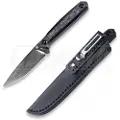 RealSteel Dex Apex, Black G-10 & Damast Carbon Fiber, DLC