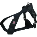 Trixie Soft sele, S-M: 35-60 cm / 20 mm, sort