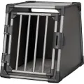 Trixie Transport Box Aluminium Graphite for dogs Size: M 55x61x74cm