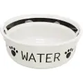 Trixie Keramik skål m. tekst Water, ø 20 cm, til # 24642