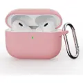 Mtp Products AirPods Pro 3 Silikondeksel med Karabinkroken - Rosa