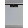 Beko b300 BDFN26531X, Frittstående, Full størrelse (60 cm), Rustfritt stål, Sort, Berøringskontroll, LED