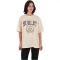 Hurley Global Oversize Kortarmet T-skjorte