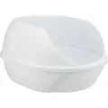Trixie Simao cat litter tray, high rim, 48 × 30 × 58 cm, white