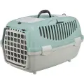 Trixie Capri 2 transport box, XS–S: 37×34×55 cm, light grey/sage