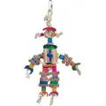 Vadigran Bird Toy Scarecrow multicoloured 29cm