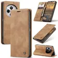 CASEME Xiaomi Redmi 14C Caseme 013 Series Lommebok-deksel - Brun