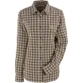 Härkila Fjell L/S Skjorte Dame Dark olive check, M