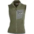 Lundhags Flok Wool Pile Vest, mellomlag, dame, grønn