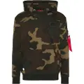 Alpha industries Back Print Camo Hettegenser
