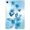 Mtp Products Samsung Galaxy Tab A9+ Stilig Ultra-Slim TPU-deksel - Blå Sommerfugl