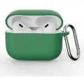 Mtp Products AirPods Pro 3 Silikondeksel med Karabinkroken - Grønn