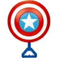 Hasbro Kaptein Amerika : Vidunderlige Nye Verden Nerf-pistol