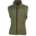 Chevalier Mainstone Fleecevest Khaki Green Dame 44W