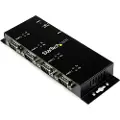 StarTech.com 4 Porter Usb Til Db9 Rs232 Serie Adapter