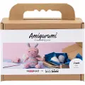Adlibris DIY Kit Amigurumi, Bie, pastellfarger, 1 pk.