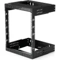 StarTech.com 12u Veggmontert åpent Justerbart Rack