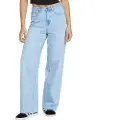 Volcom Stoned Bf Hirise Jeans blå