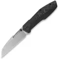 Null Knives Raikou - Black Camo CF foldekniv