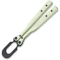 Flytanium U.F.O. Flipping Object - Glow in the Dark balisong trainer