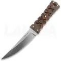 Williams Blade Design SZK E01 Shobu Zukuri Kaiken 4.5 MagnaCut kniv, Lava Flow Carbon