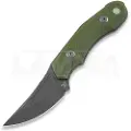Audacious Concept Fanglet - MagnaCut - G10 OD Green kniv