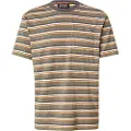 Scotch & Soda Relaxed Fit Yarn Dye Stripe Kortarmet T-skjorte