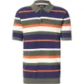 Scotch & Soda Striped Regular Fit Kortermet Poloskjorte