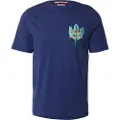 Scotch & Soda Regular Fit Front Back Kortarmet T-skjorte