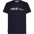 Icebreaker Merino 150 Tech Lite The Peaks Kortarmet T-skjorte