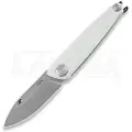 ANV Knives Z050 Plain edge foldekniv, silver