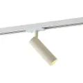 QAZQA Moderne beige spotlight for 1-fase skinnesystem GU10 35mm - Iconic Jeana Luxe