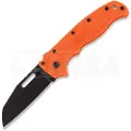 Demko Knives AD 20.5 DLC foldekniv, Shark Foot, oransje