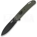 CRKT Bona Fide foldekniv, grønn