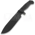 Lionsteel M7 Black Micarta overlevelseskniv, black blade