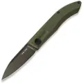 RealSteel Stella Lux, OD Green G-10, Black DLC