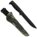 Peltonen Knives Ranger Puukko M95 Black Cerakote, Suomi Camo