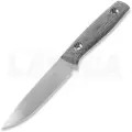 Trc knives This Is Freedom 130mm kniv, black canvas micarta