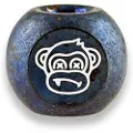 Audacious Concept Wise Monkeys Bead - Titanium - Thunder Sky