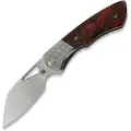 Olamic cutlery WhipperSnapper BL Sheepsfoot, Jeweled Ti, Satin