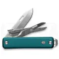 The James Brand The Ellis - Scissors - Emerald / Stainless / Aluminum / Straight foldekniv