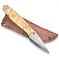 Nordic Knife Design Kiridashi kniv, curly birch
