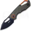MKM Knives Isonzo Clip Point foldekniv, grønn